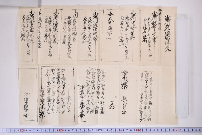 小梁川先祖承伝覚 - ページ 2