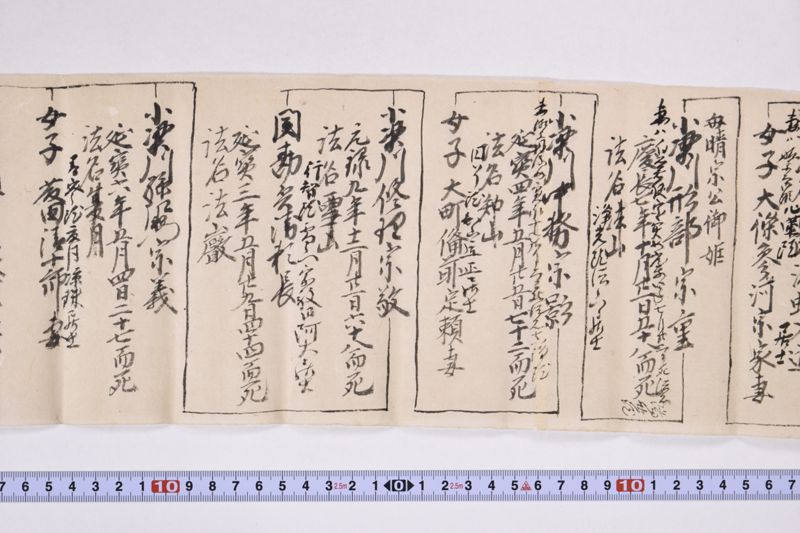 小梁川先祖書出覚 - ページ 5