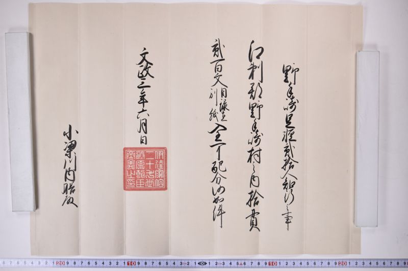 野手崎足軽弐拾人知行之事 - ページ 3