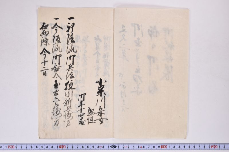 文久二年戊ノ正月十二日　御直筆被為承　仰為御留　御記録帳（小梁川采女盛恒） - ページ 3
