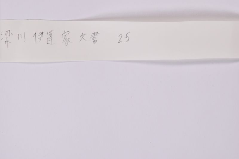 伊達稙宗書下（小梁川孫四郎） - ページ 1