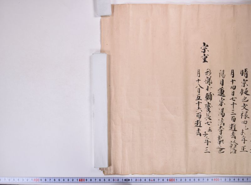 小梁川家譜（「鎌足十九代〜」） - ページ 9