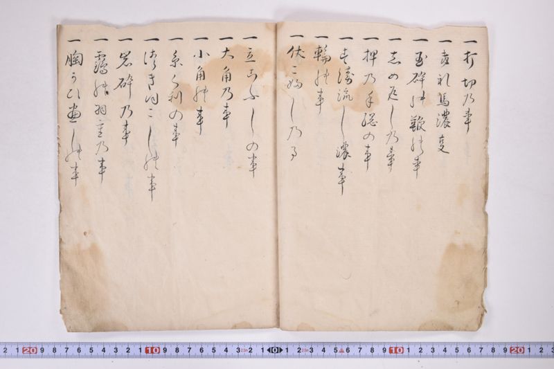 高麗流八条家抜書目録　一 - ページ 4