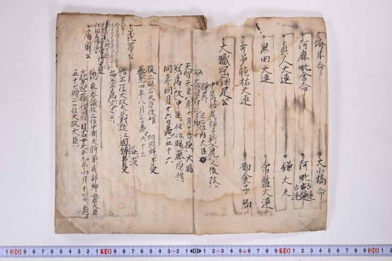 「本朝元始国常立尊第八代〜」（系図・家譜） - ページ 3