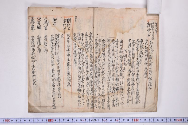「本朝元始国常立尊第八代〜」（系図・家譜） - ページ 6
