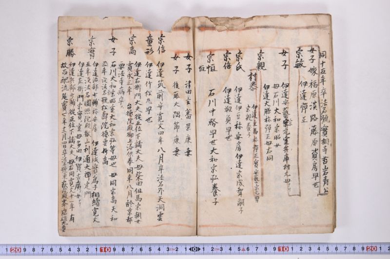 「本朝元始国常立尊第八代〜」（系図・家譜） - ページ 21