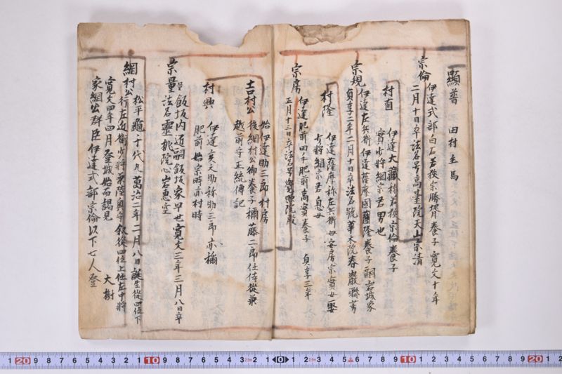 「本朝元始国常立尊第八代〜」（系図・家譜） - ページ 24