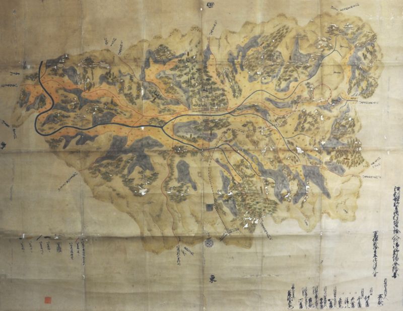 （野手崎村絵図） - ページ 1